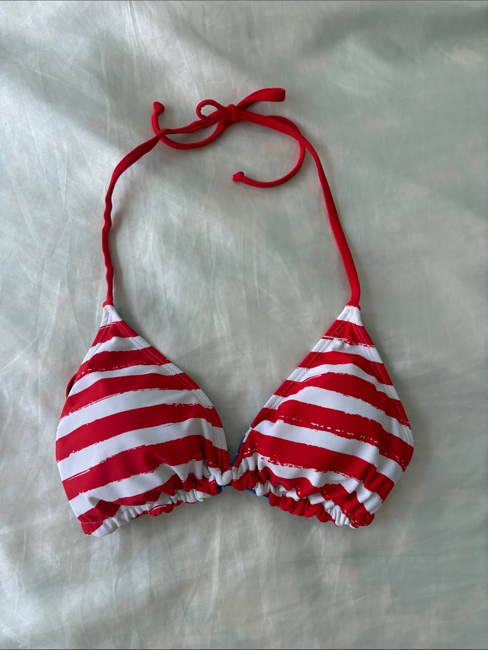 Reversible Triangle Bikini Top, M.  Never worn
